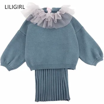 LILIGIRL High Quality Girls Kint Clothes Set 2020 New Water Velvet Baby Kids Jacket Cashmere Dress for Children Autumn 2Pcs Suit
LILIGIRL High Quality Girls Kint Clothes Set 2020 New Water Velvet Baby Kids Jacket Cashmere Dress for Children Autumn 2Pcs Suit