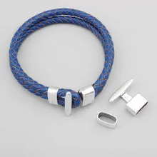 5Sets End T Bar Open Hook Clasp With Slider For 5mm 6mm Round Leather Cord Cuff Bracelets & Bangles Findings
5Sets End T Bar Open Hook Clasp With Slider For 5mm 6mm Round Leather Cord Cuff Bracelets & Bangles Findings