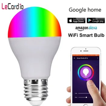 11W Led Wifi Bulb Magic Lamp Spotlight Bulb Wifi Control Holiday Lighting 16 Million Multi Colors, Compatible with Alexa Echo
11W Led Wifi Bulb Magic Lamp Spotlight Bulb Wifi Control Holiday Lighting 16 Million Multi Colors, Compatible with Alexa Echo