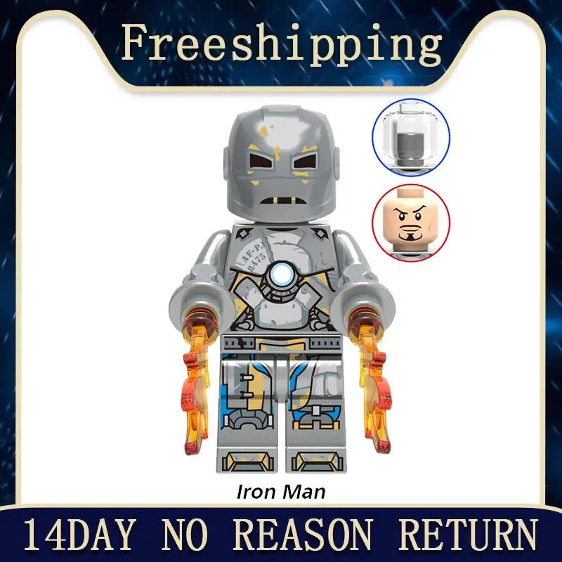 model Building Blocks Iron Man MARK 1 Collection War Machine Super Heroes Bricks Figures Action For Kids Gift Toys XH1215
model Building Blocks Iron Man MARK 1 Collection War Machine Super Heroes Bricks Figures Action For Kids Gift Toys XH1215