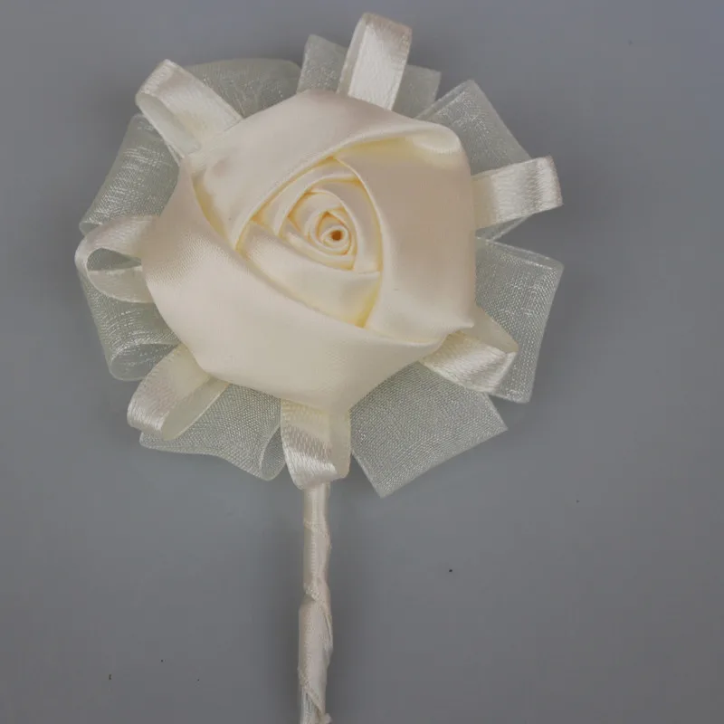 Bridal Decoration Wedding Corsage Man Groom Boutonniere Satin Rose buttonhole Wedding Prom Man Suit Corsage XH-037
Bridal Decoration Wedding Corsage Man Groom Boutonniere Satin Rose buttonhole Wedding Prom Man Suit Corsage XH-037