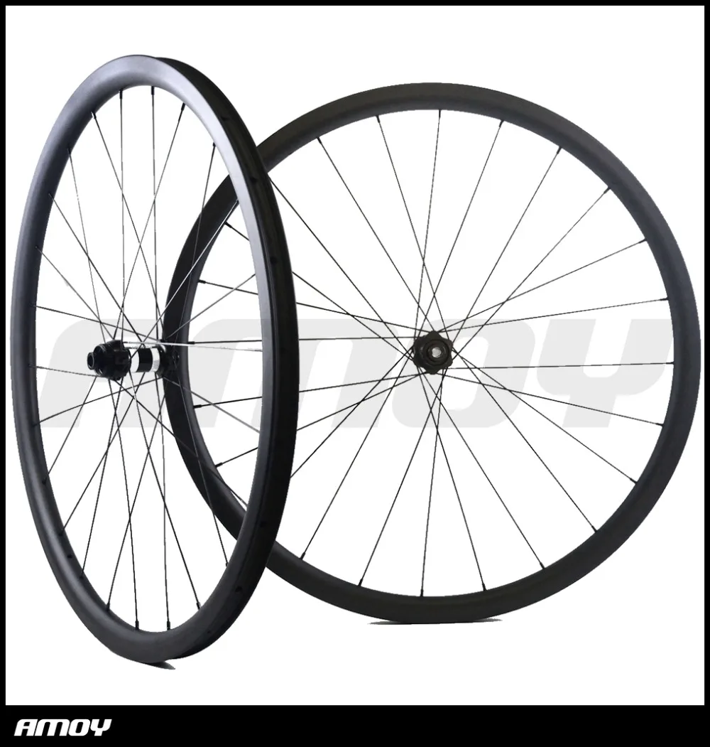 Road bike wheelset 3K/UD Matt surface 30mm depth 27mm width clincher tubuless cyclocross bicycle disc wheels
Road bike wheelset 3K/UD Matt surface 30mm depth 27mm width clincher tubuless cyclocross bicycle disc wheels