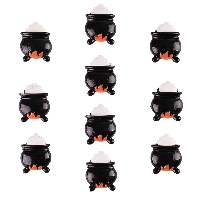 50pcs Halloween Witch Brew Pot Fire Party Resin Scrapbooking Hair Bow Clip Center Crafts Embellishment Charms Cabachons
50pcs Halloween Witch Brew Pot Fire Party Resin Scrapbooking Hair Bow Clip Center Crafts Embellishment Charms Cabachons
