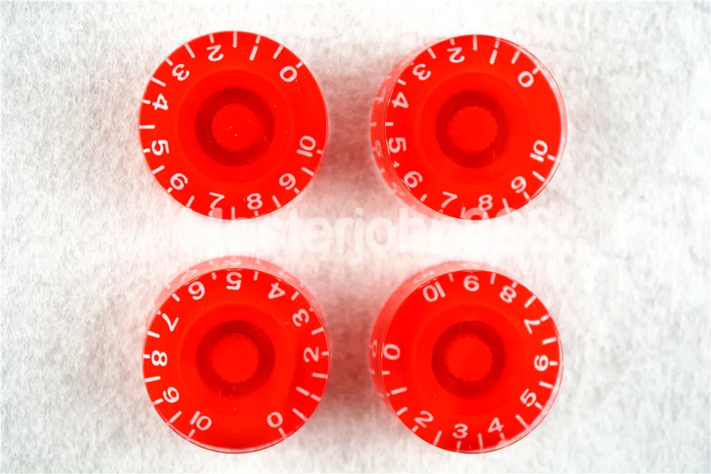 1 Set of 4pcs Red/Blue/Brown Electric Guitar Control Knobs Flying Saucer Speed Volume Tone Knobs For LP SG Electric Guitar
1 Set of 4pcs Red/Blue/Brown Electric Guitar Control Knobs Flying Saucer Speed Volume Tone Knobs For LP SG Electric Guitar