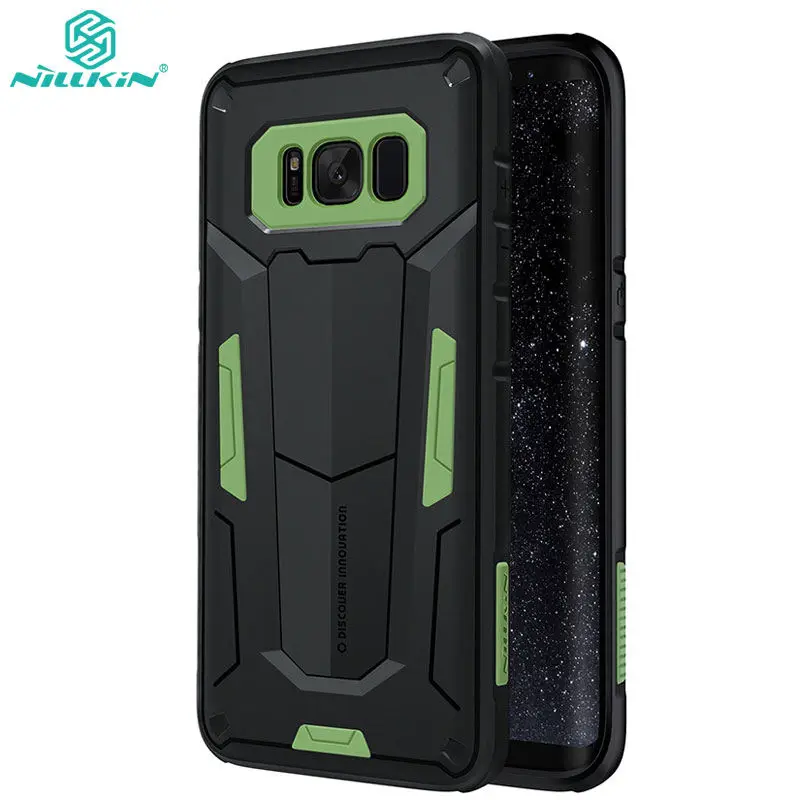 NILLKIN для Samsung Galaxy S8 Plus задняя крышка моды защитный В виде ракушки чехол + плюс |