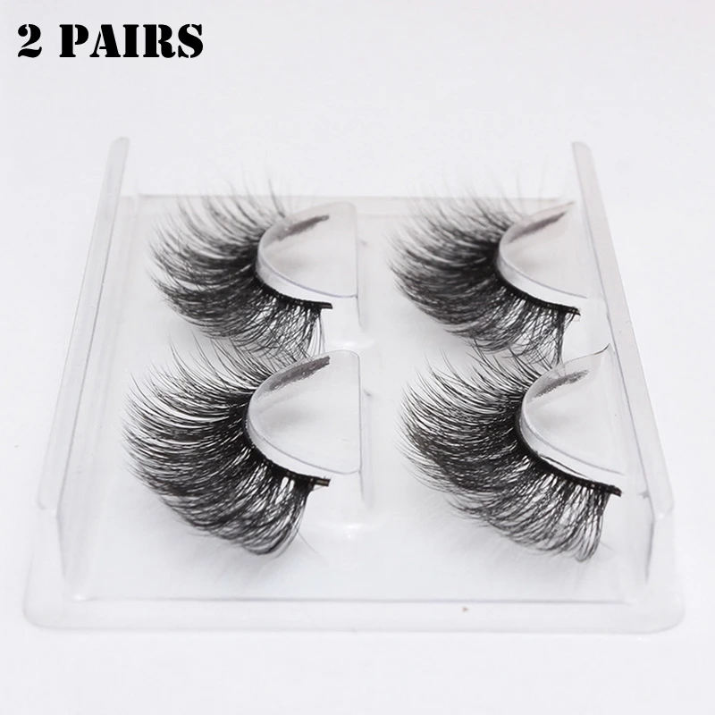 Fake Eyelashes Reusable 3D Mink Lashes 2Pairs Thick False Eyelashes Set Natural Long Lashes Makeup Eyelash Extension Makeup
Fake Eyelashes Reusable 3D Mink Lashes 2Pairs Thick False Eyelashes Set Natural Long Lashes Makeup Eyelash Extension Makeup