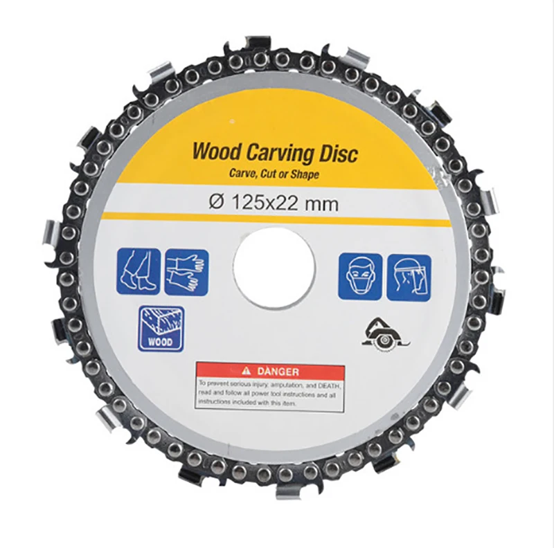 10pcs 5-inch Angle grinder chain plate Woodworking cutting blade Wood Carving Disk for For 125x22mm Angle Grinder Y
10pcs 5-inch Angle grinder chain plate Woodworking cutting blade Wood Carving Disk for For 125x22mm Angle Grinder Y