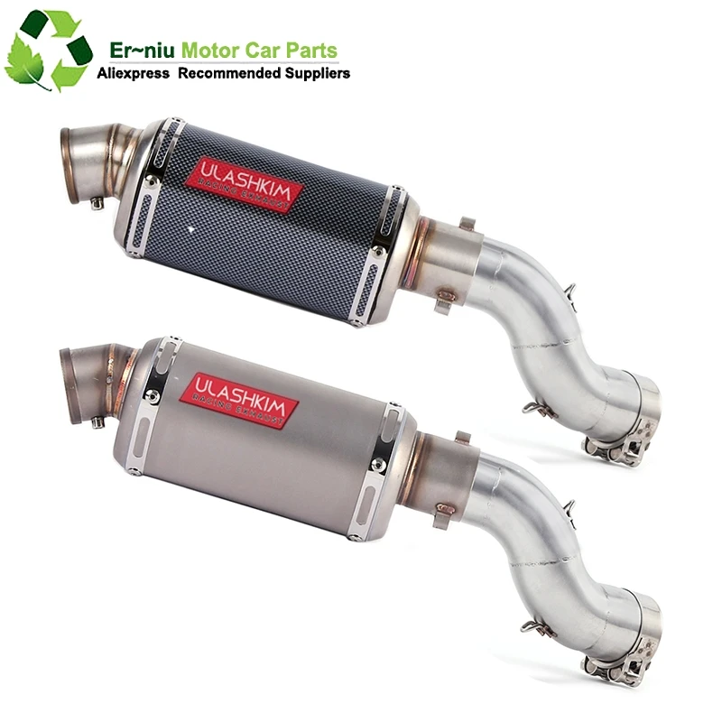 Motorcycle Full System Exhaust Escape Slip-On For kawasaki Ninja 900 Z900 Modified Middle Link Pipe
Motorcycle Full System Exhaust Escape Slip-On For kawasaki Ninja 900 Z900 Modified Middle Link Pipe