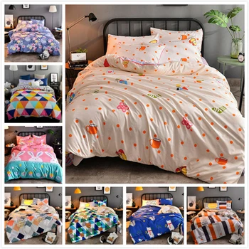 Adult Kids Soft Cotton Duvet Cover Sheet 3/4 pcs Bedding Set Quilt Pillow Case Bedspreads Bed Linens Single Full Queen King Size
Adult Kids Soft Cotton Duvet Cover Sheet 3/4 pcs Bedding Set Quilt Pillow Case Bedspreads Bed Linens Single Full Queen King Size