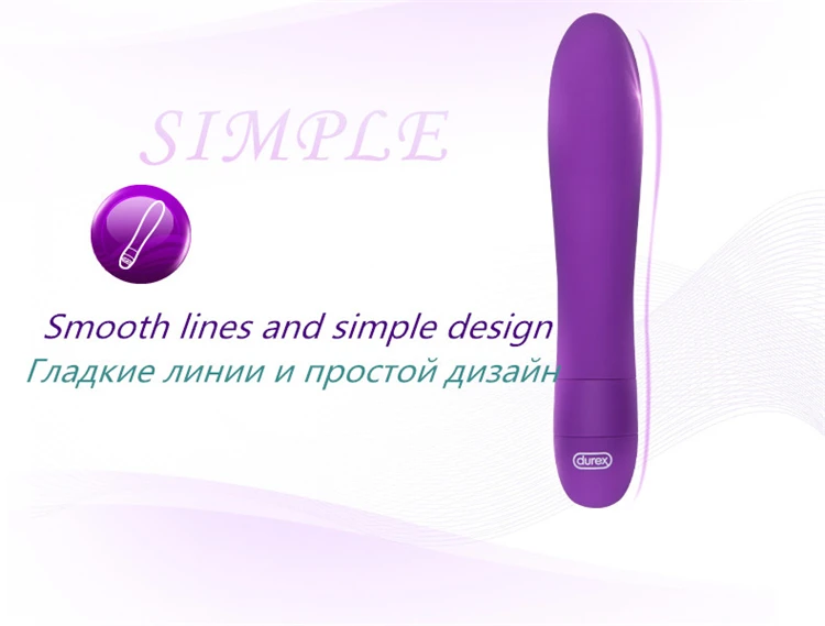 Durex High Quality Erotic Sex Toys For Women G-spot Vibes Multi Speeds Vibrating Body Massager Bullet Vibrators Sex Products 9