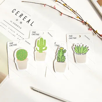 36 pcs/Lot Cute cactus sticky note Succulent plant stickers Decorative marker Stationery Office accessories School supplies 6669
36 pcs/Lot Cute cactus sticky note Succulent plant stickers Decorative marker Stationery Office accessories School supplies 6669
