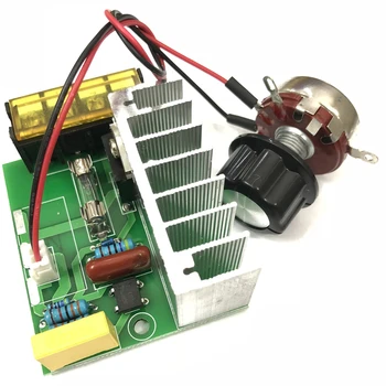 100% NEW 4000W imported high-power thyristor electronic regulator dimming speed regulation thermostat with fuse
100% NEW 4000W imported high-power thyristor electronic regulator dimming speed regulation thermostat with fuse