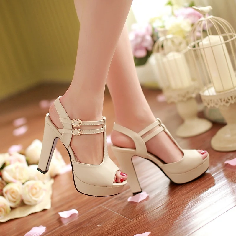 2019 New Arrival Thick High Heel Peep Toe Ankle Wrap Summer Women Fashion Casual Sandals Shoes Plus Size 34-43 SXQ0615
2019 New Arrival Thick High Heel Peep Toe Ankle Wrap Summer Women Fashion Casual Sandals Shoes Plus Size 34-43 SXQ0615