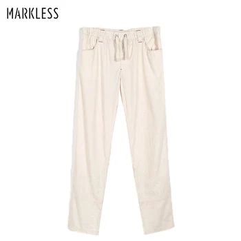 Markless Linen Men Pants Summer Thin Straight Trousers Male Business Casual pantalon homme CKA4822M
Markless Linen Men Pants Summer Thin Straight Trousers Male Business Casual pantalon homme CKA4822M