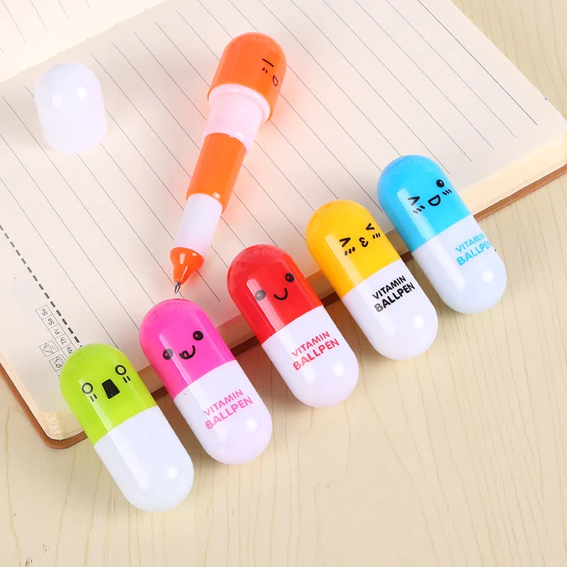 1Pc/set Pill Ballpoint Pen Office And School Supplies Cute School Supplies Stationery Ball Pen Set Office Accessories Stationery
1Pc/set Pill Ballpoint Pen Office And School Supplies Cute School Supplies Stationery Ball Pen Set Office Accessories Stationery