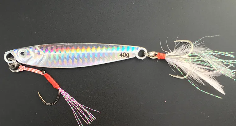 Hot Sale 1 Pieces40g 80mmMetal Lure Fishing Spoon Freshwater Fishing Hard LureSliceJigBait Spoon Fishing Tackle Metal Jigging
Hot Sale 1 Pieces40g 80mmMetal Lure Fishing Spoon Freshwater Fishing Hard LureSliceJigBait Spoon Fishing Tackle Metal Jigging