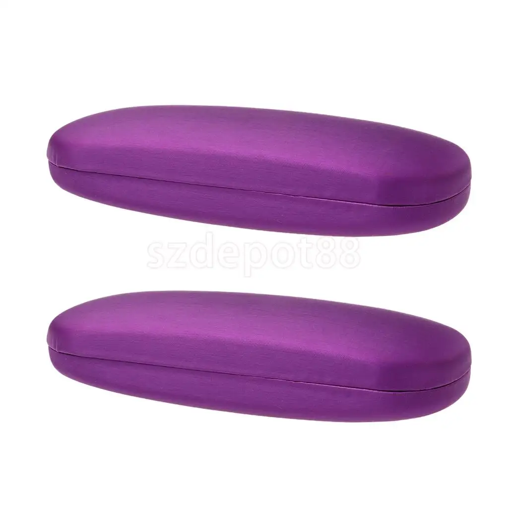 2 Pieces Eye Glasses Protector Eyewear Hard Case Sunglasses Box