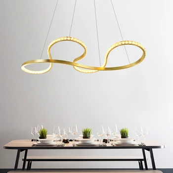 New design gold color chain LED chandelier for home hotel restaurant decoration
New design gold color chain LED chandelier for home hotel restaurant decoration