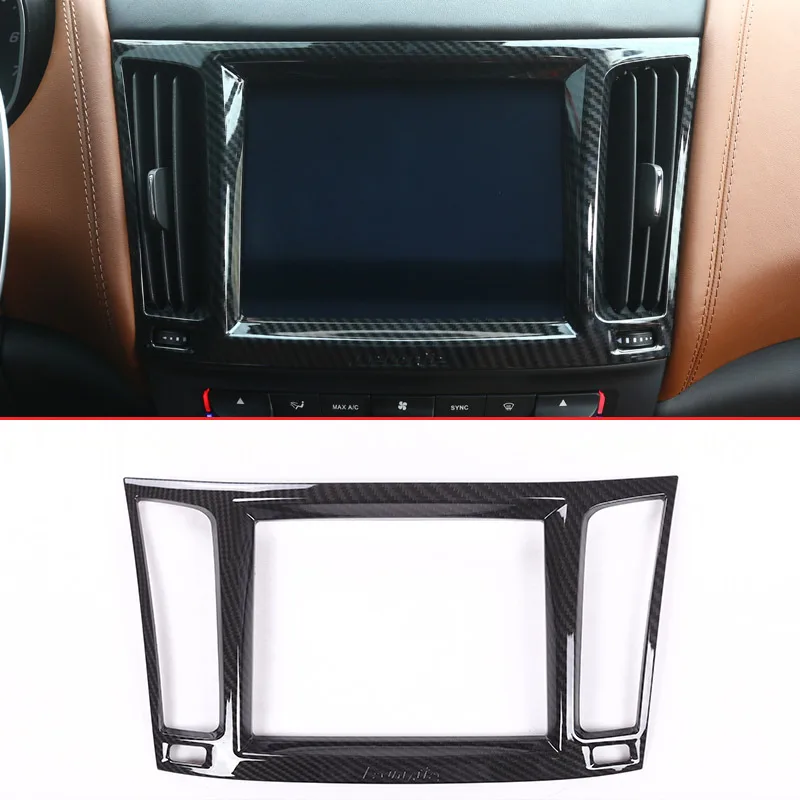 Plastic Carbon Fiber Style Interior Navigation box Frame Cover Trim Accessories For Maserati Levante 2016 Car-Styling
Plastic Carbon Fiber Style Interior Navigation box Frame Cover Trim Accessories For Maserati Levante 2016 Car-Styling