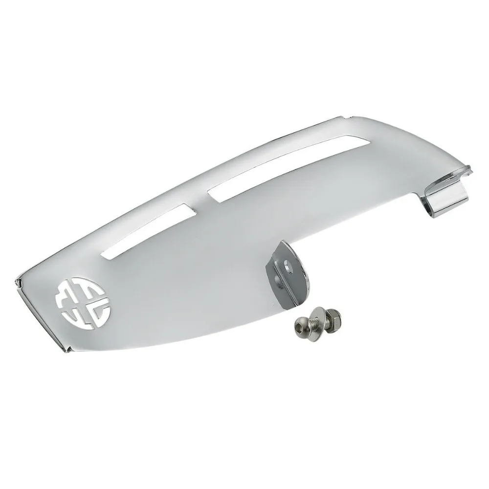 Chrome Driver Footboard Heel Guard For Harley Touring Road King Street Electra Glide FL Softail Switchback 86-17
Chrome Driver Footboard Heel Guard For Harley Touring Road King Street Electra Glide FL Softail Switchback 86-17