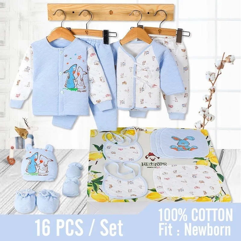 New Fashion (16pcs/set) Newborn Baby 0-1years Soft Clothing Set Gift Baby Boy/Girl Clothes 100% Cotton Full-moon Baby Suit
New Fashion (16pcs/set) Newborn Baby 0-1years Soft Clothing Set Gift Baby Boy/Girl Clothes 100% Cotton Full-moon Baby Suit