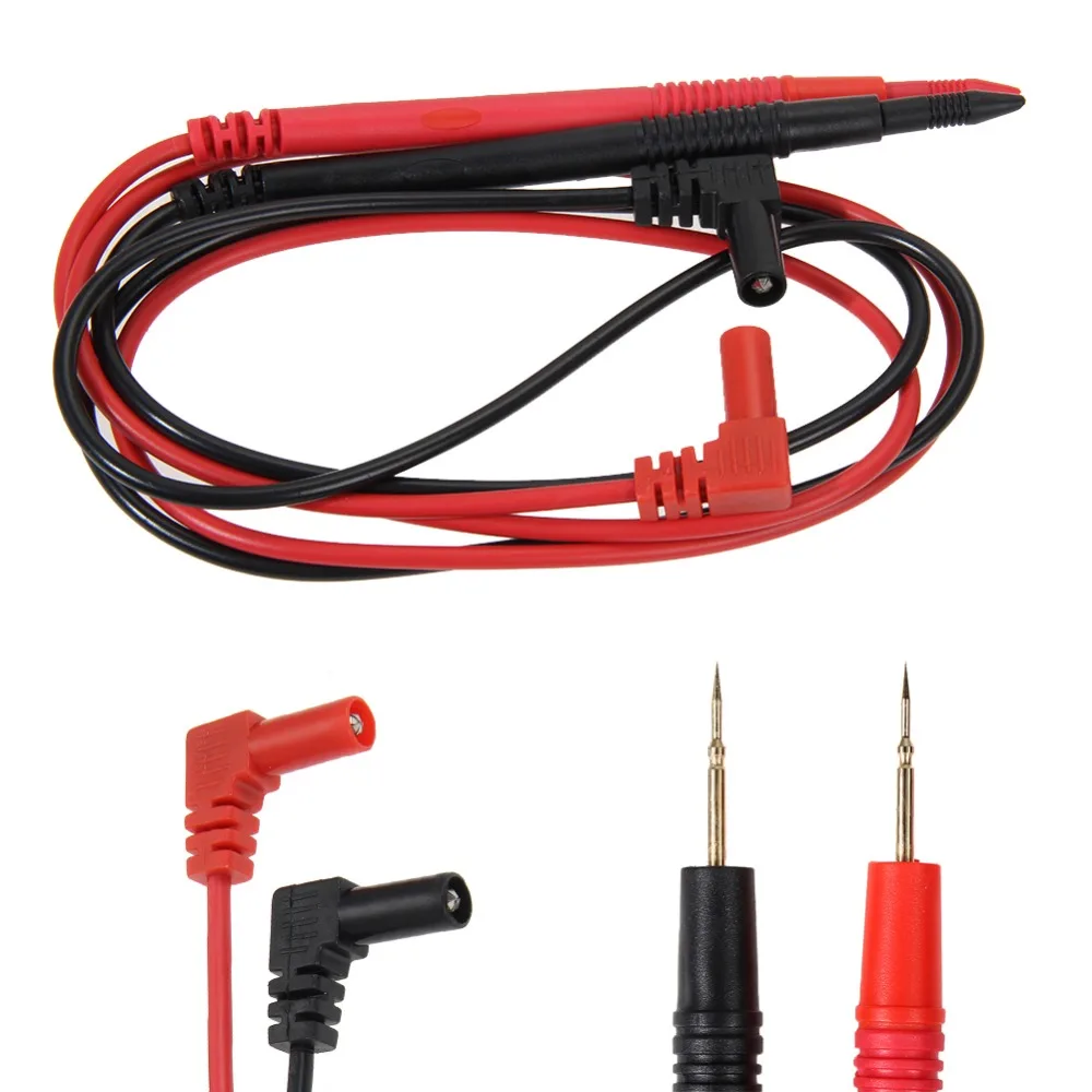 

1 Pair Digital Multimeter Probe Test Lead 1000V 10A for multimeter test circuit detects multimeter Probe Compatible Plug