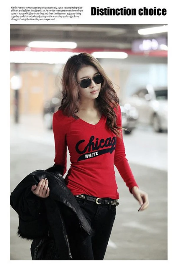 HGFS Hot Sale T Shirt Women 2019 Spring Autumn Fashion Letter Print T-shirt Women Long Sleeve Tshirt Black/White Tops Tee Shirt
HGFS Hot Sale T Shirt Women 2019 Spring Autumn Fashion Letter Print T-shirt Women Long Sleeve Tshirt Black/White Tops Tee Shirt