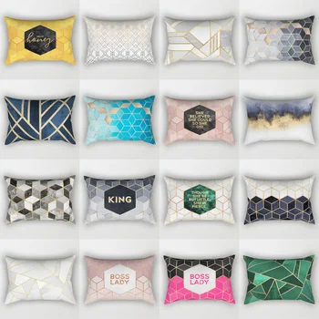 2018 colorful geometry pattern cushion cover geometric printed polyester pillowcases home textile pillow covers sofa 30*50cm
2018 colorful geometry pattern cushion cover geometric printed polyester pillowcases home textile pillow covers sofa 30*50cm