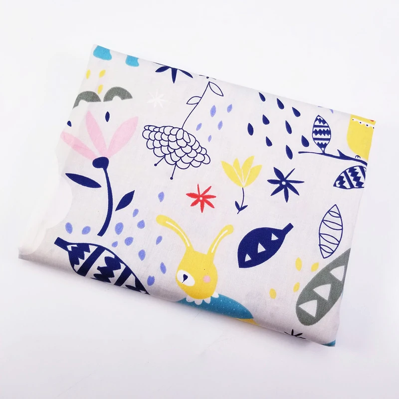 New Print DIY 100% Cotton Twill Fabric Home Textile Material Bed Sheet Soft Cloth Quilting Tecido Baby Beding Dolls
New Print DIY 100% Cotton Twill Fabric Home Textile Material Bed Sheet Soft Cloth Quilting Tecido Baby Beding Dolls