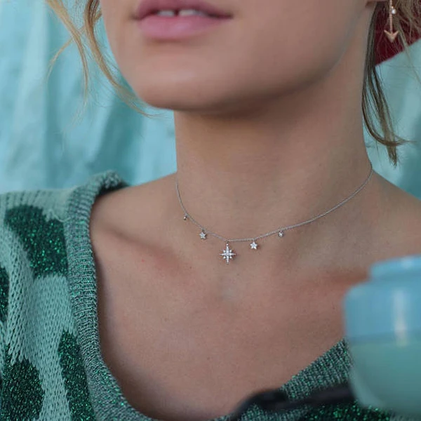 Top sale 925 Sterling Silver Fashion Women Jewelry pave tiny shiny round Star snowflake cz pendant necklaces cute girl fine gift
Top sale 925 Sterling Silver Fashion Women Jewelry pave tiny shiny round Star snowflake cz pendant necklaces cute girl fine gift