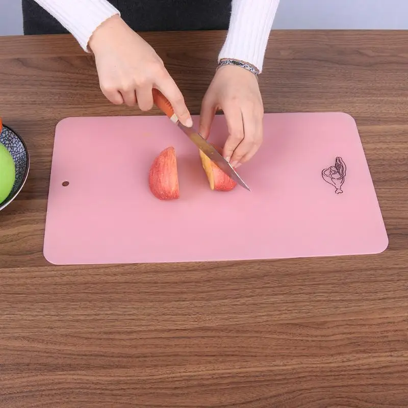 Bending Anti Bacterium Chopping Board PE Fruit Vegetable Cutting Board Food Slice Chopping Block Panel Kitchen Cooking Tools
Bending Anti Bacterium Chopping Board PE Fruit Vegetable Cutting Board Food Slice Chopping Block Panel Kitchen Cooking Tools
