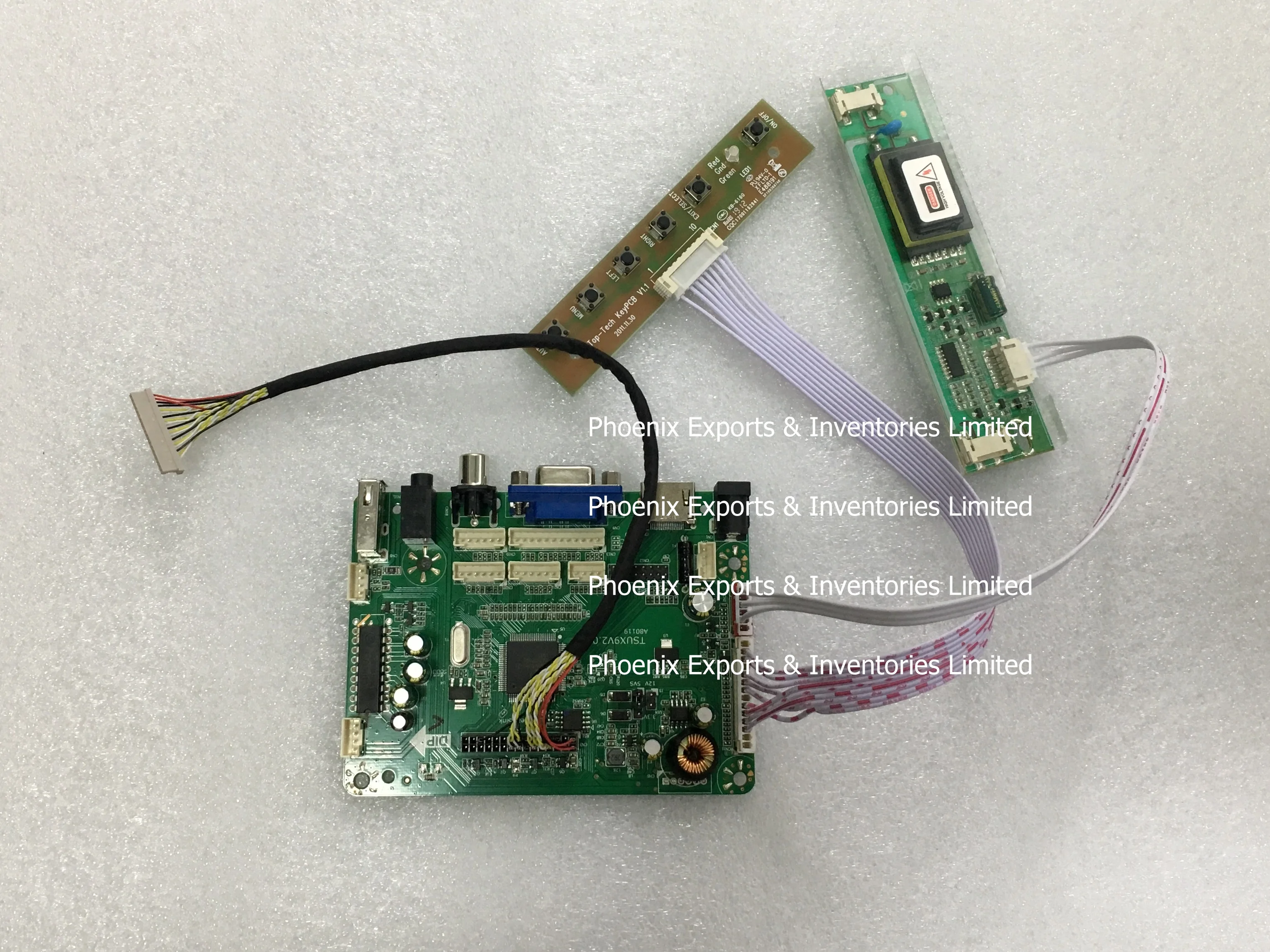VGA HDMI Driver Board for LTM150X0-L01 LCD Control Card with Inverter and LVDS cable LTM150XO-L01
VGA HDMI Driver Board for LTM150X0-L01 LCD Control Card with Inverter and LVDS cable LTM150XO-L01