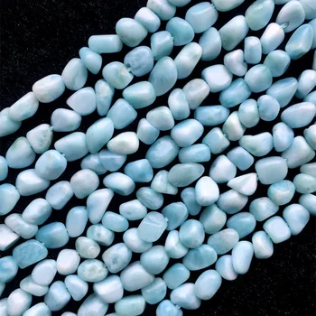 Dominicana AAA High Quality Natural Blue Larimar Nugget Free Form Fillet Irregular Pebble Small Beads Fit Jewelry 15" 05721
Dominicana AAA High Quality Natural Blue Larimar Nugget Free Form Fillet Irregular Pebble Small Beads Fit Jewelry 15" 05721