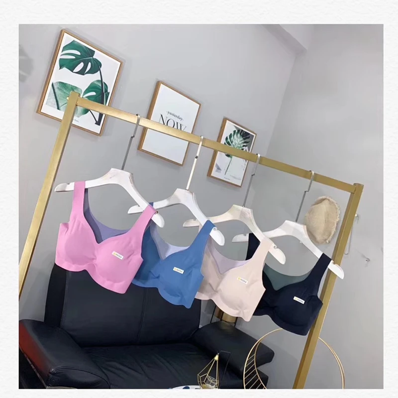 bralette Spandex bustier lingerie seamless sports ladies femme large bra breathable push up breasts Free Plus Size
bralette Spandex bustier lingerie seamless sports ladies femme large bra breathable push up breasts Free Plus Size