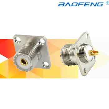 50pcs Hot UHF Female SO239 Panel Chassis Mount Flange Deck Mount Solder Cup RF Connector
50pcs Hot UHF Female SO239 Panel Chassis Mount Flange Deck Mount Solder Cup RF Connector