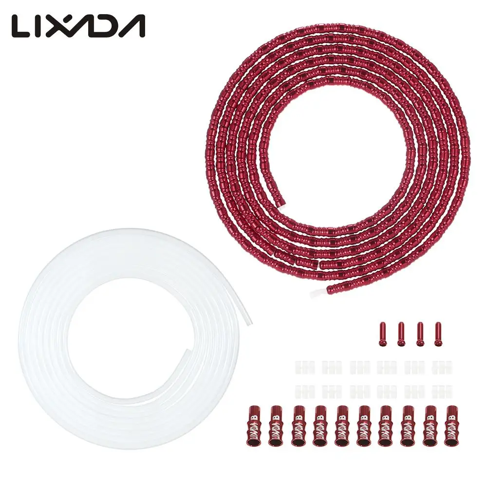 Lixada Bicycle Derailleur Cable Shifter Cable Line CNC Aluminum Alloy Bicycle Parts Accessories for MTB Road Cycling
Lixada Bicycle Derailleur Cable Shifter Cable Line CNC Aluminum Alloy Bicycle Parts Accessories for MTB Road Cycling