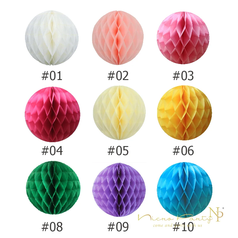 Nicro 1PCS 8" Paper Honeycomb Ball Paper Lantern Hanging Decorative Ball For Wedding Birthday Baby Shower Decor Supplies
Nicro 1PCS 8" Paper Honeycomb Ball Paper Lantern Hanging Decorative Ball For Wedding Birthday Baby Shower Decor Supplies