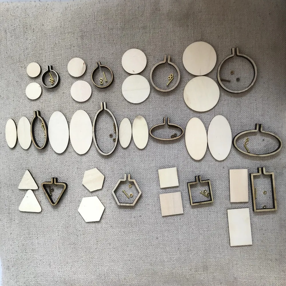 15PCS/LOT Different Size Mini Embroidery Hoop Wooden Embroidery Frame Small Hand Stitching Hoop Cross Framing Hoop DIY Gift
15PCS/LOT Different Size Mini Embroidery Hoop Wooden Embroidery Frame Small Hand Stitching Hoop Cross Framing Hoop DIY Gift