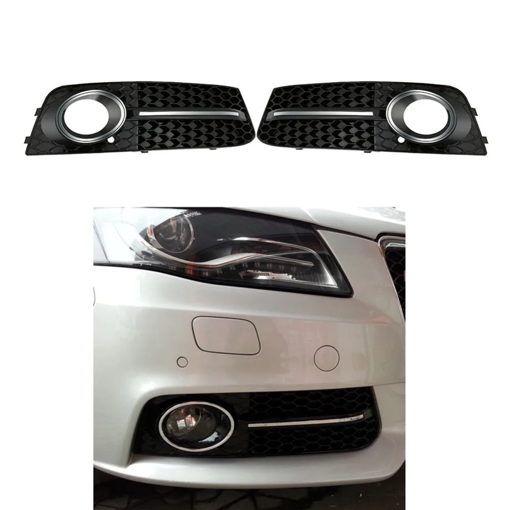 Car-Styling Car Front Grilles Chrome Glossy S Line Style Fog Light Cover Grills Front Grille for Audi A4 B8 2009 2010 2011
Car-Styling Car Front Grilles Chrome Glossy S Line Style Fog Light Cover Grills Front Grille for Audi A4 B8 2009 2010 2011
