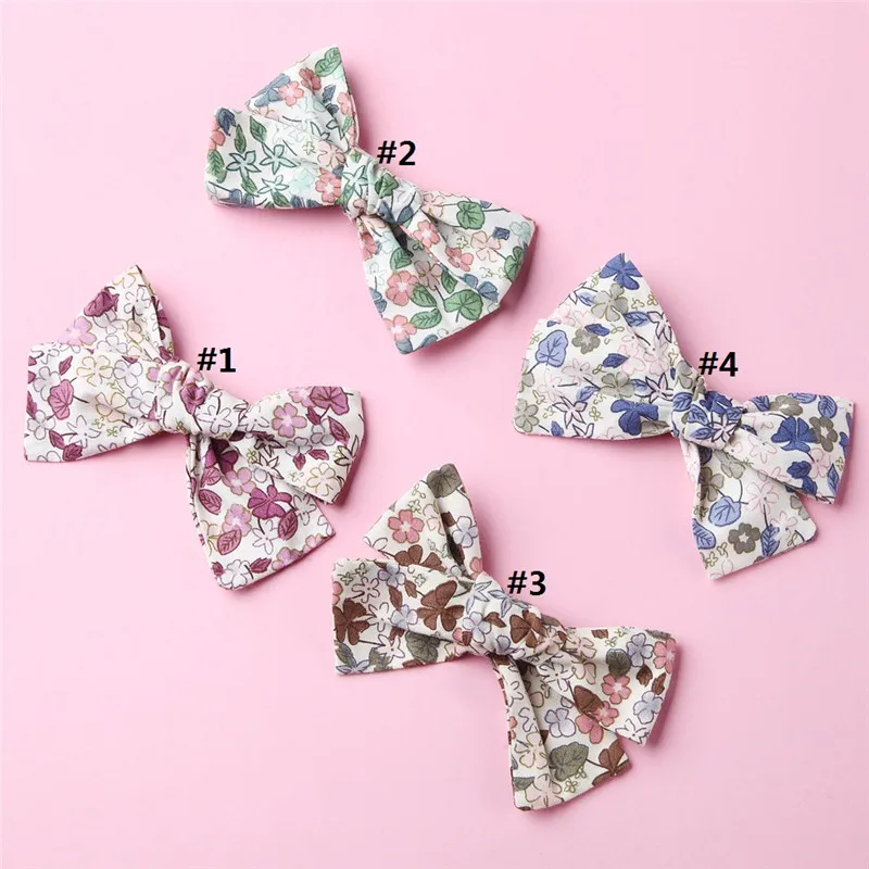 4pc Print Flower Bow Hair Clips for baby girls Cute Elastic Nylon Bow Head band, Kids Hair Accessories Flower Hairpins
4pc Print Flower Bow Hair Clips for baby girls Cute Elastic Nylon Bow Head band, Kids Hair Accessories Flower Hairpins