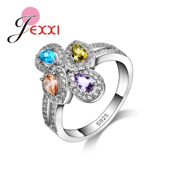 1pcs Fashion Women Coloroized Crystal Rings Charming Cross Design Cubiz Zircon Girls 925 Sterling Silver Ring Jewelry Lady
1pcs Fashion Women Coloroized Crystal Rings Charming Cross Design Cubiz Zircon Girls 925 Sterling Silver Ring Jewelry Lady