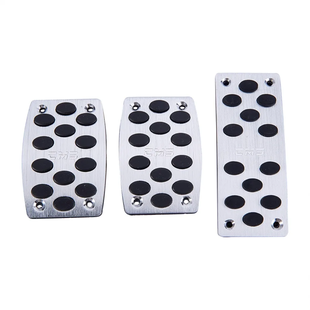 Universal Car Pedal Pads Cover Aluminum Alloy Automobile Interior Accessories PVC Manual Pedal Cover Pad
Universal Car Pedal Pads Cover Aluminum Alloy Automobile Interior Accessories PVC Manual Pedal Cover Pad