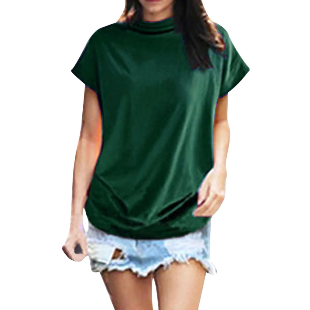 Plus Size 5XL Summer Women Tops and Blouses 2019 Clothes Pullover Streetwear Cotton Turtleneck Womens Blouse Short Sleeve
Plus Size 5XL Summer Women Tops and Blouses 2019 Clothes Pullover Streetwear Cotton Turtleneck Womens Blouse Short Sleeve