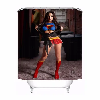 Custom Megan Fox Sexy Super Girl Waterproof Shower Curtain Home Bath Bathroom s Hooks Polyester Fabric Multi Sizes#0421-Sina-11
Custom Megan Fox Sexy Super Girl Waterproof Shower Curtain Home Bath Bathroom s Hooks Polyester Fabric Multi Sizes#0421-Sina-11