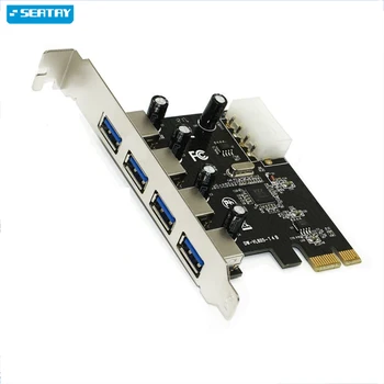PCIe USB 3.0 4Port Card converter adapter/PCI-express expand add on card transfer up to 5Gbp/s for desktop SSD Disk HDD Drive
PCIe USB 3.0 4Port Card converter adapter/PCI-express expand add on card transfer up to 5Gbp/s for desktop SSD Disk HDD Drive