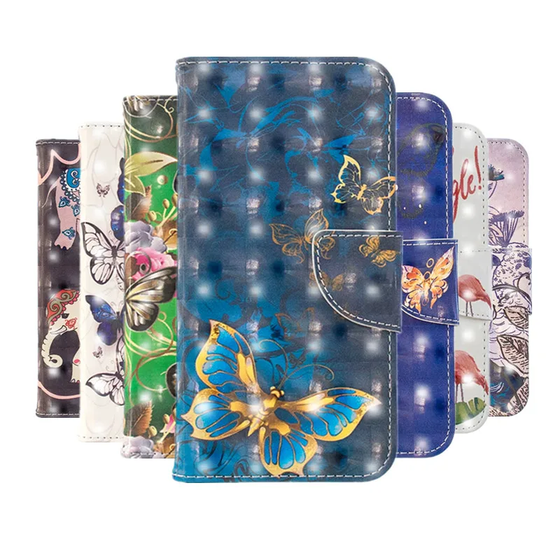 P умные кожаные чехлы на для huawei Enjoy 7 s чехол smart Funda 3D Магнитный Флип-бумажник Etui