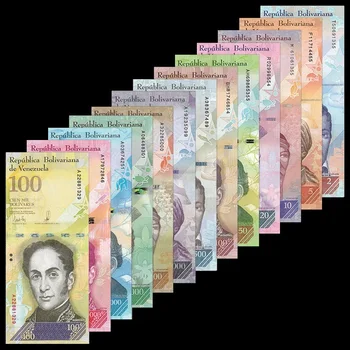 Venezuela Set 13 PCS 2-100 500-20000 100000 Bolivares, 2007-2017, UNC, Collectibles, Genuine, Original Notes
Venezuela Set 13 PCS 2-100 500-20000 100000 Bolivares, 2007-2017, UNC, Collectibles, Genuine, Original Notes