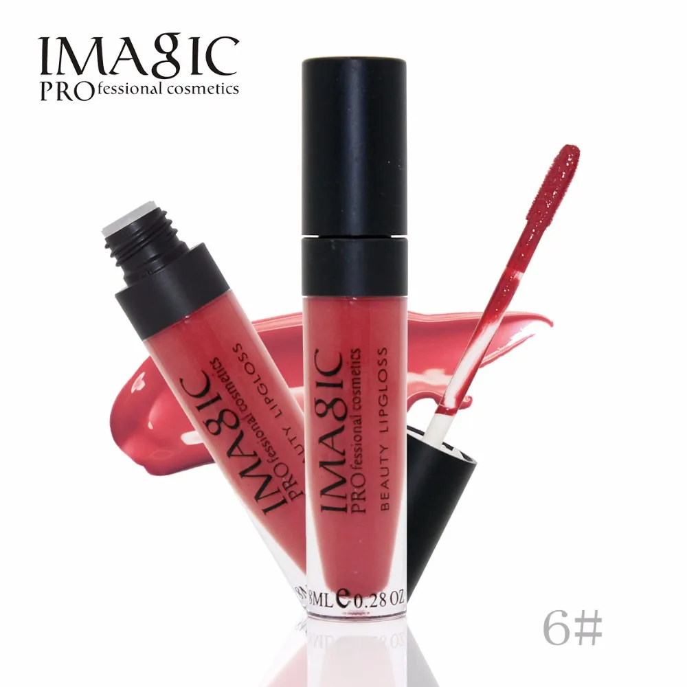 IMAGIC Matte 12Colors Lip Gloss Liquid Lipstick Waterproof Long Lasting Moisturizing Lipgloss MakeupCosmetics lips IMAGIC Matte 12Colors Lip Gloss Liquid Lipstick Waterproof Long Lasting Moisturizing Lipgloss MakeupCosmetics lips