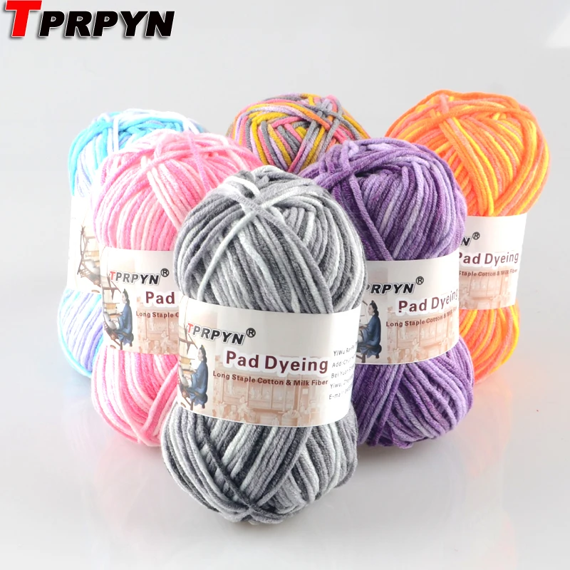 TPRPYN 1Pc=50g 2.5mm DIY Lot Milk Cotton Yarn Baby Wool Yarn For Knitting Children Hand Knitted Yarn Knit Blanket Crochet Yarn
TPRPYN 1Pc=50g 2.5mm DIY Lot Milk Cotton Yarn Baby Wool Yarn For Knitting Children Hand Knitted Yarn Knit Blanket Crochet Yarn