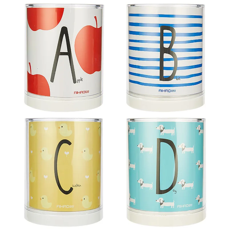 1-Piece Korean Style Letter Pen Holders Round Pencil Cup Stationery Organizer Office Supplies Desk Accessories
1-Piece Korean Style Letter Pen Holders Round Pencil Cup Stationery Organizer Office Supplies Desk Accessories